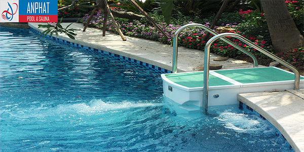 máy lọc nước bể bơi thông minh